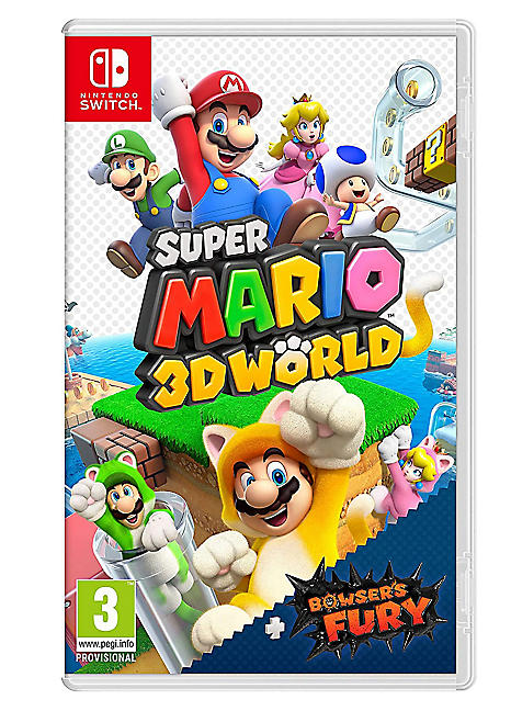 Nintendo Switch Super Mario 3D + Bowsers Fury Age (3+) | Freemans